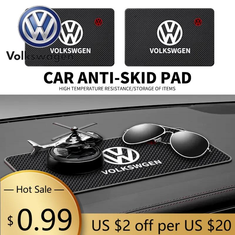 2026 Nowy Do VOLKSWAGEN VW PVC Samochodowa Deska Rozdzielcza Klejąca Mata Antypoślizgowa Uchwyt na Telefon Antypoślizgowa Silikonowa Mata Do VW Volkswagen Jetta Gol