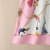 ZANZEA Frauen Casual O-Ausschnitt Kurzarm Sommer Print Kleid