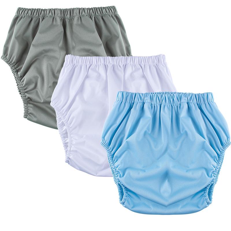 Wiederverwendbare wasserdichte Hosen für Senioren - Waschbare Stoffwindelbezüge