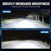 Canbus No Error New LED Headlight D1S D1R 20000LM 200W High Power Lamps with Cooling Fan CSP Chip Auto Lights