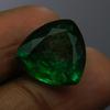 Natural Green Emerald Loose Gemstone 7 Ct Colombian Trillion Cut for Jewelry Making and Crafts