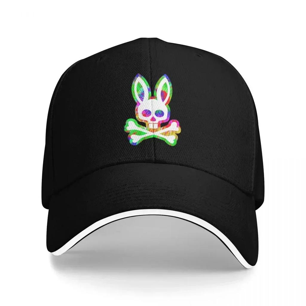 Colorful Skeleton Rabbit Bunny Camping Baseball Caps For Womens Highend FeUnisex Beach Dad Hats Trucker Cap