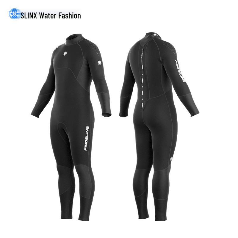 Shuishang Men`s 5mm Partial Stretch Wetsuit