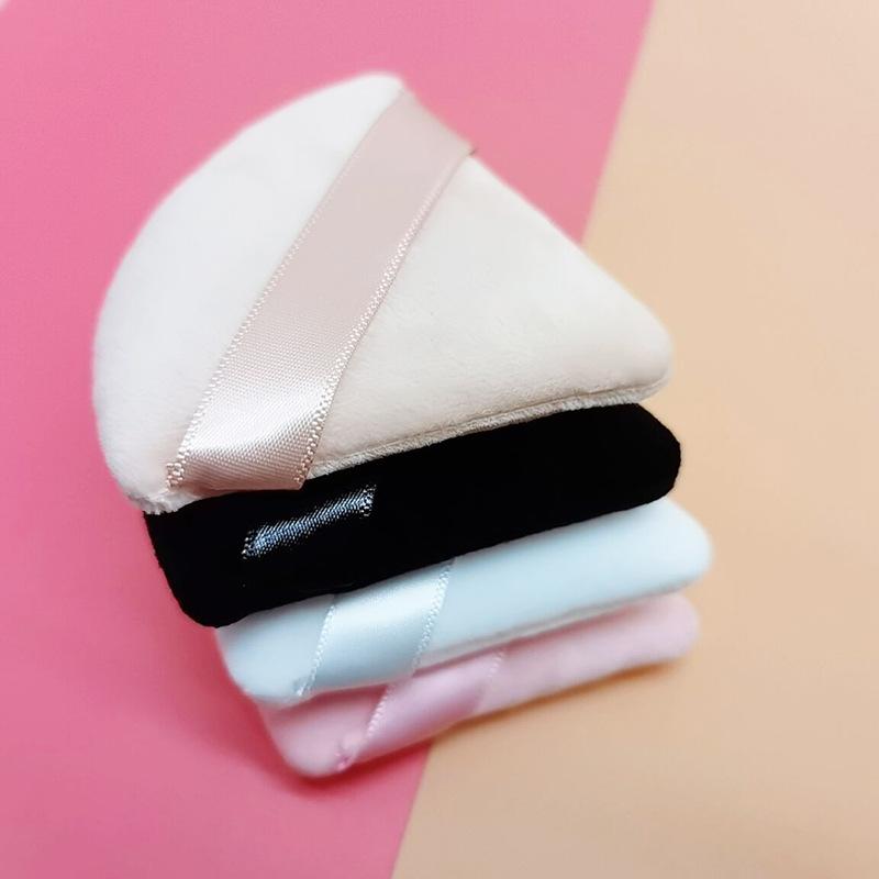 New Velvet Powder Triangle Puff  Sponges for Eyes Face Contouring Shadow Seal Cosmetic Foundation Makeup Tool Cosmeticos