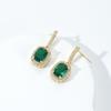 Trending Hollow Leaf Stud Earring Fashion Party Exaggerate Minimalist Earrings Jewelry For Woman Gifts New