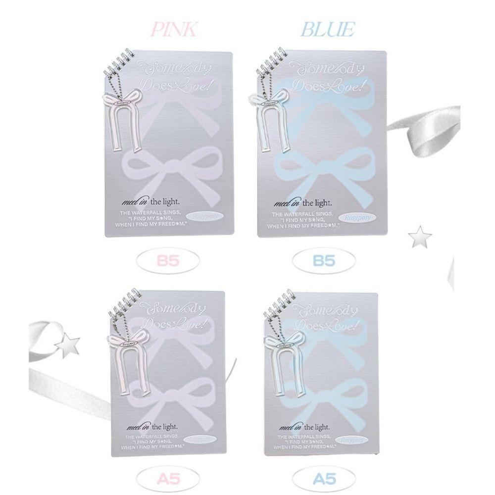 

Creative Agenda Planner B5/A5 Writing Notepad Cute Pattern Diagonal Notebook Students Pink A5