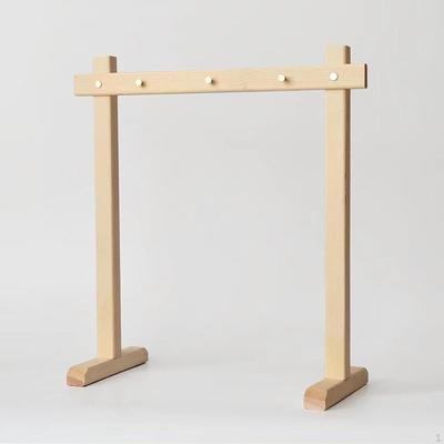 Glockenspiel Holzständer Glockenspielhalter Gong Ziel Einfache Montage für Desktop Schlafzimmer
