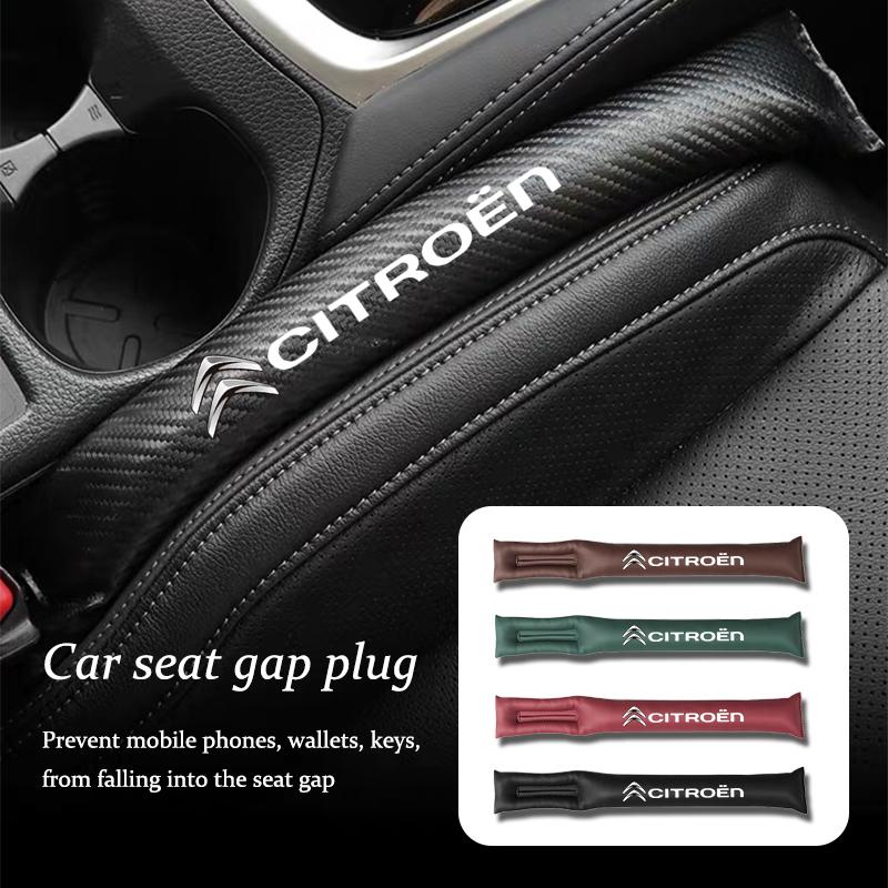Citroen-wwwn-Carbon Fiber Car Interior Seat Gap Plug Filler Pad For Citroen Celysee C6 C3 C5 C1 C2 C4 Aircross Picasso Cactus Berlingo Grand100000 O5