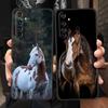 Animal Horse Soft TPU For Realme 13 12 11 10 9 Pro Plus GT3 GT2 C21 C25 C35 C53 C55 C67 Pro 5G Phone Case Cover Fundas Capas Bag