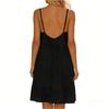 Women's Fashion Color Sleeveless Dress