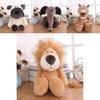 Jungle Animal Plush Toy Adorable Pp Cotton Stuffed Doll For Kids Babies