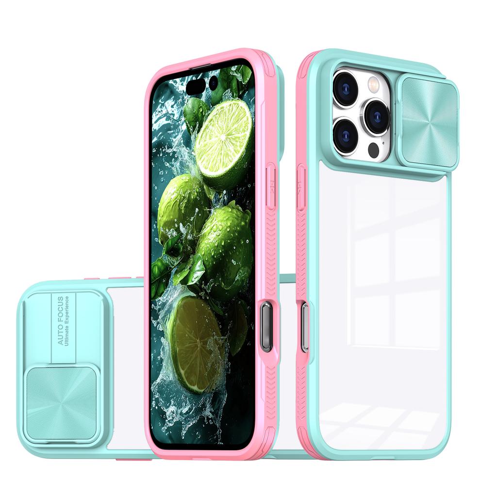 Mobile phone case Apple push window high-transparency acrylic yellow-resistant protective case is suitable for iphone16 pro max mobile phone case.
