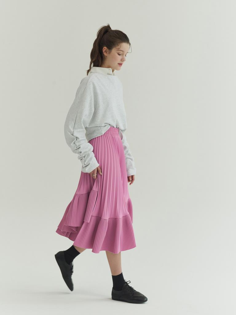 Royal Decaside Two-Way Skirt Pink