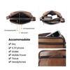 New business shoulder bag leather bag men's bag cowhide horizontal men's bag genuine leather casual messenger bag small backpack