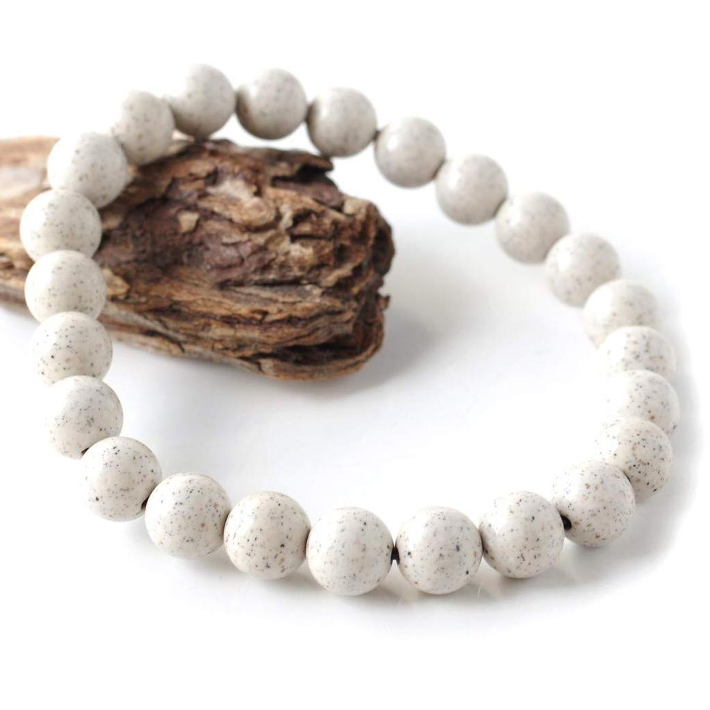 Hokutolite Bracelet Taiwanese Negative ion Inner diameter 21cm [GOLD STONE] 8mm, origin, tested, Radium, approx.