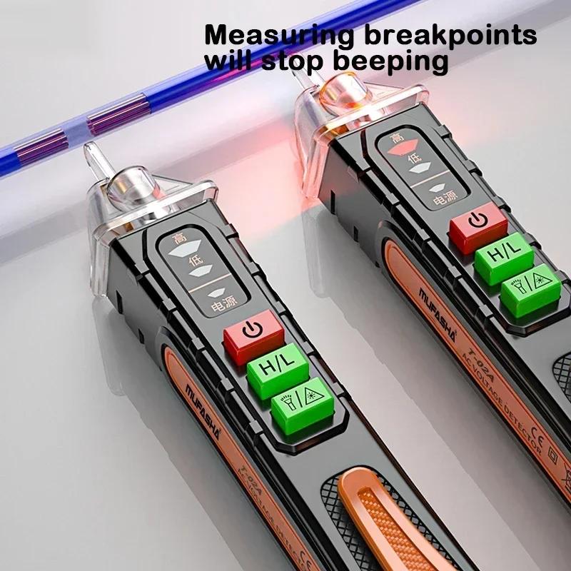 New 1PC Car Voltage Detector Non-Contact Voltage Detector Electrical Pen AC Voltage Tester Smart Breakpoint Finder 12-1000V