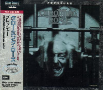 CD CHROMING ROSE  Pressure TOCP7331 EMI 1992 Japan Rock Used