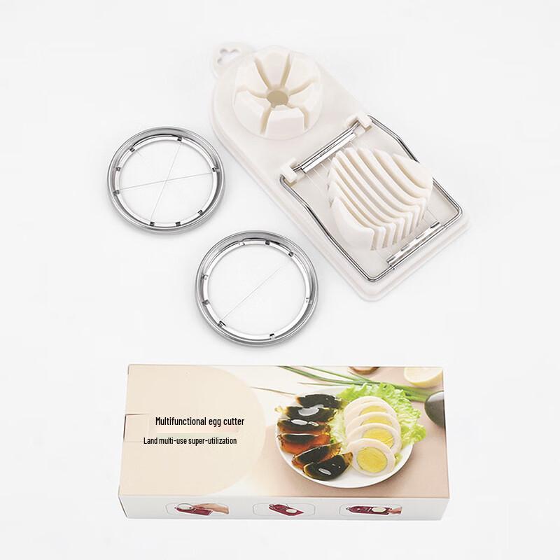 

3-in-1 Multi-function Plastic Egg Slicer