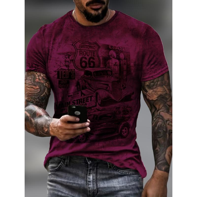 Men's Short Sleeve Comfortable T-Shirt