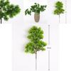 Single Branch Beautiful Pine Tree Artificial Plant With Realistic Leaves For Home Decor