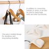 10Pcs Hanger Connector Hooks, Hanger Link Clips, Stackable Closet Organizer Hooks for Space-Saving Multi-Piece Clothing Storage