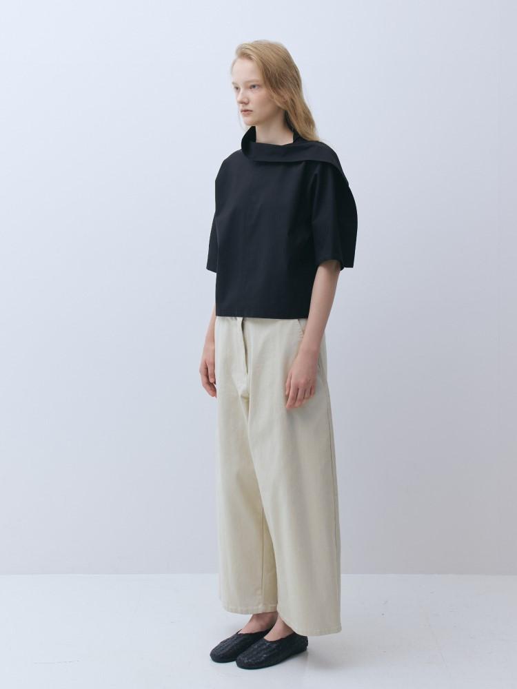 COTE28-1 Cotton Wide Pants