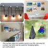 Wall Mount Art Projects Display Curtain Rod Set (5 Meters) with 20 Clips - Stainless Steel Photo Hanging Clothesline Window Curtain Tension
