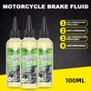 Qismetbina 100ML Motorcycle Dot 4 Motorcycle Brake Mineral Dot