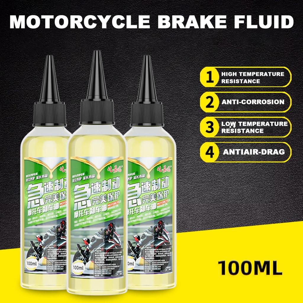 Qismetbina 100ML Motorcycle Dot 4 Motorcycle Brake Mineral Dot