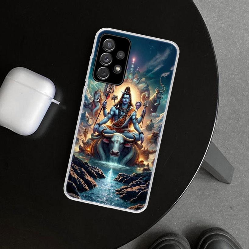 Lord Shiva Hindu God Buddha India Phone Case for Samsung Galaxy A17 A16 A26 A36 A56 A57 A37 A15 A25 A35 A55 A14 A24 A34 A54 A13