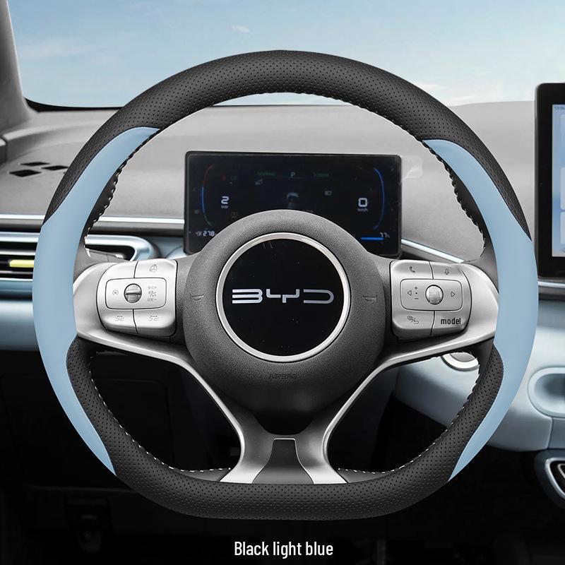 Coprivolante in Vera Pelle Ultra-Sottile Senza Cuciture BYD Seagull & Dolphin per Donne
