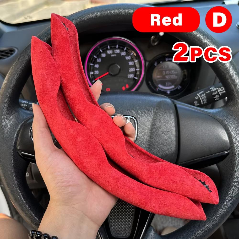

2025 Winter NEW Car Steering Wheel Cover Gearshift Handbrake Cover Protector Decoration Warm Super Thick Plush Auto Accessories