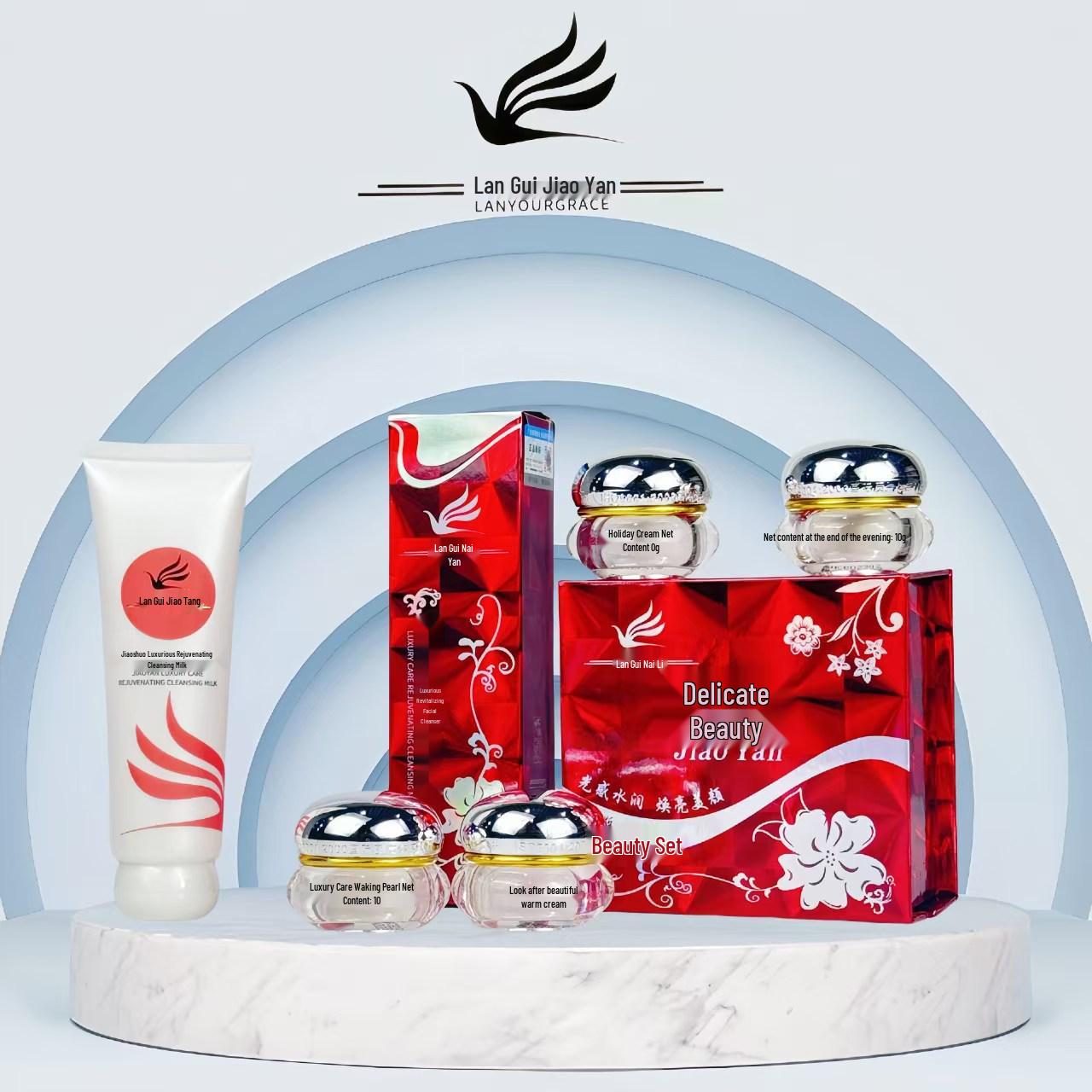 Lan Gui Jiao Yan 4-in-1 Hydrating & Brightening Skincare Set