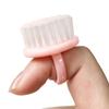Pack Of 4 Round Head Nail Cleaning Brushes In Macaron Colors For Gentle Nail Hygiene Ergonomic Grip And Portable Travel Friendly Design