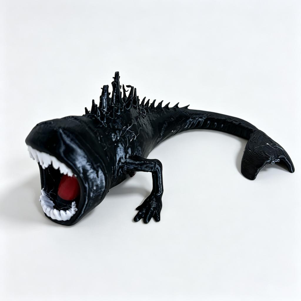 Bloop Sea Eater Gran Maja 3D Printed Subnautica Action Figure Model Creative Toy for Birthday Xmas Collectible Gift
