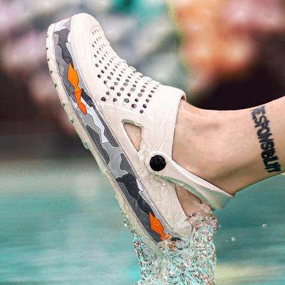 Fashion Clogs Men Sandals Casual Shoes EVA Lightweight Sandals Unisex Colorful Shoes For Summer Beach Sandals