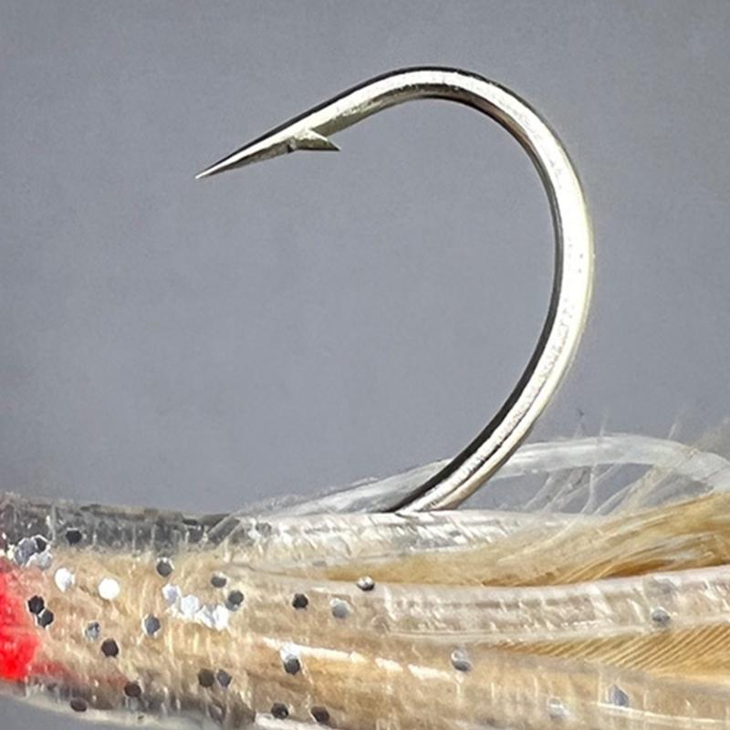 Fishing Feather Baits Rigs Fishing Lures Saltwater Freshwater Fishing Baits Rigs with String Hook Lures Tackle Jigs