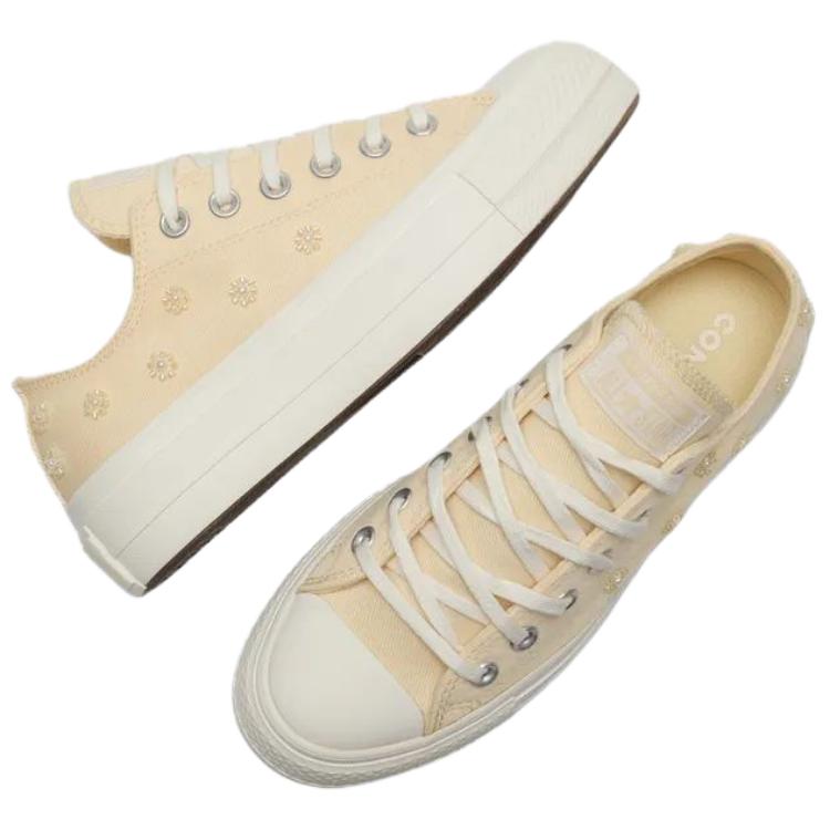 Converse All Star Lift Comfortable Fit Low Top Canvas Shoes Women sneaker Yellow A17790C