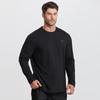 Dibinze Men's Plus Size Modal Cotton Long Sleeve T-Shirt