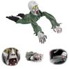 Halloween Electric Crawling Ghost with Horror Voice Sound Control Creeping Bloody Ghost Prop