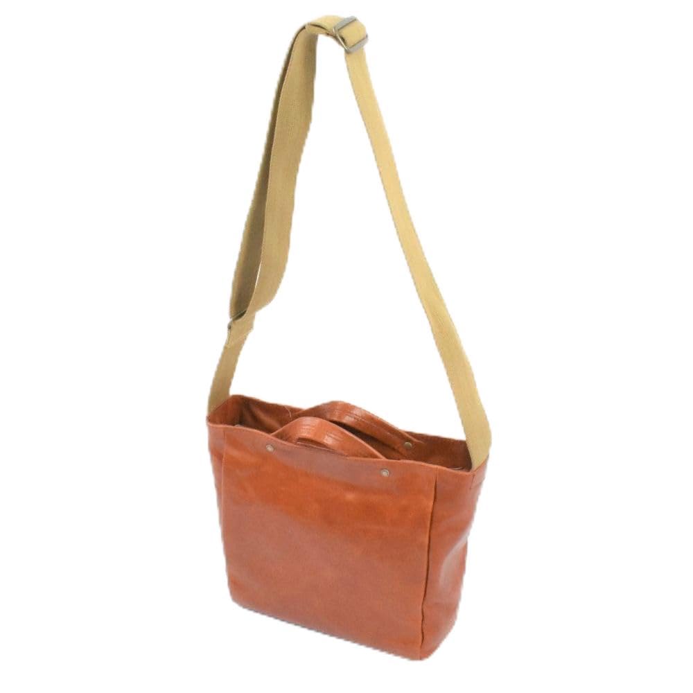 POPPY Shoulder Bag Camel [Full Tuck] 2-Way 7M1-1125/CA