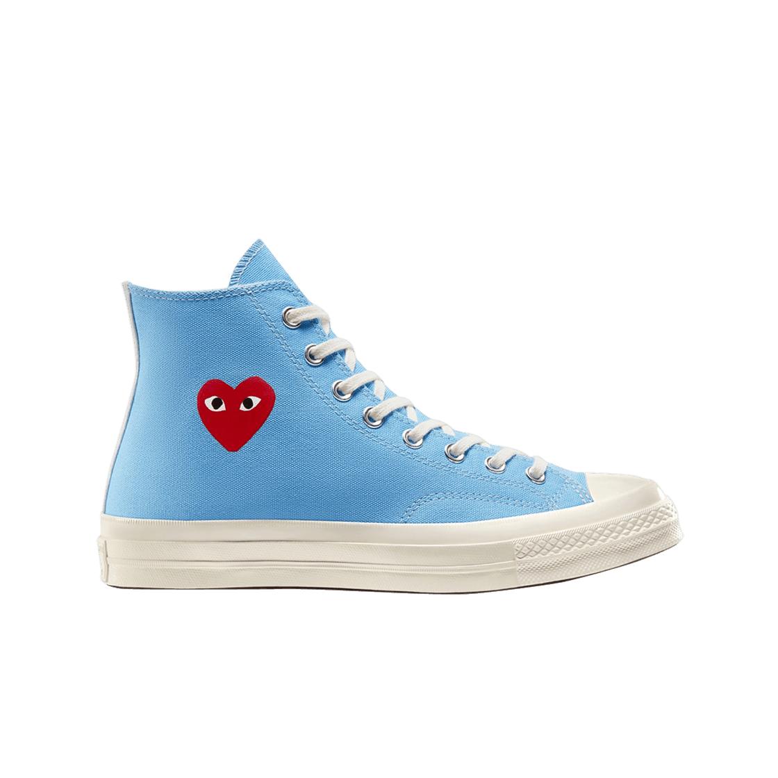 

Converse X Play Comme Des Garcons Chuck 70 Hi Bright Blue 220