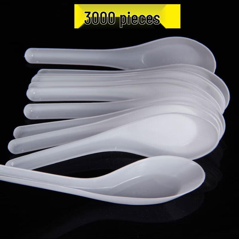 ZISIZ Disposable Plastic Spoon