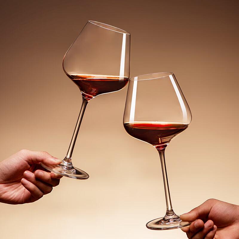 

CLITON Crystal Glass Burgundy Wine Glasses - 12-Piece Gift Set