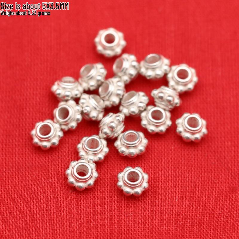 Sterling Silver Leaf Coin Purse Charm with Irregular Fragments and Spring Clasp for DIY Jewelry.