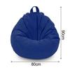 Bean Bag Chair Cover No Filling Soft Gaming Bean Bag Chair Lazy Bean Bag Sofa Chair Cover80 X 90cm