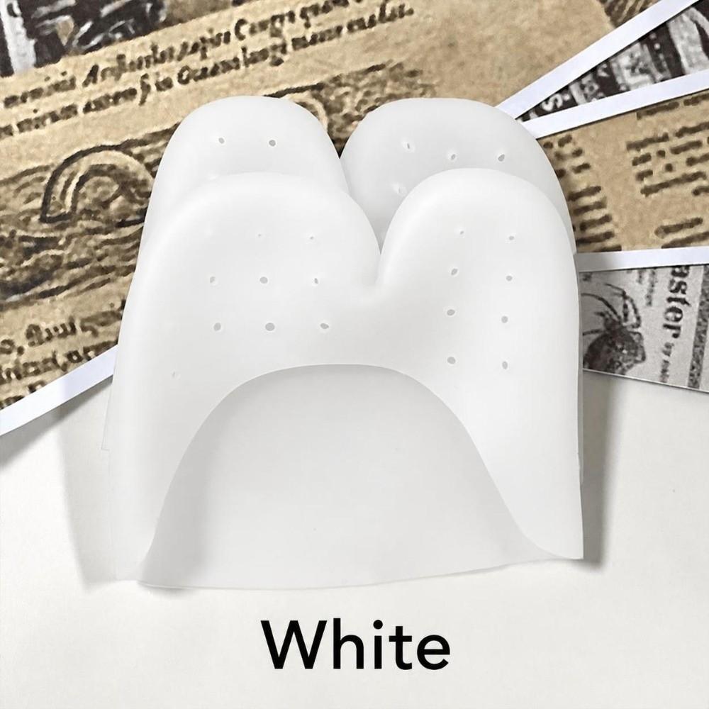 1 Pair Soft Toe Protector Sleeve Silicone Metatarsal Cushion  Pointed Toe Shoes