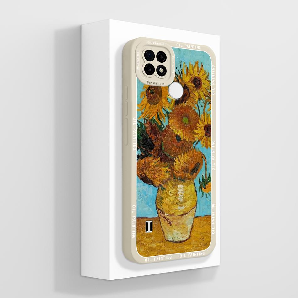 For Realme C21 C21Y C25 C25Y C25S Case Soft Liquid Silicone Phone Housing For Realme C 21 C 25 Anti Drop Artistic Back Covers