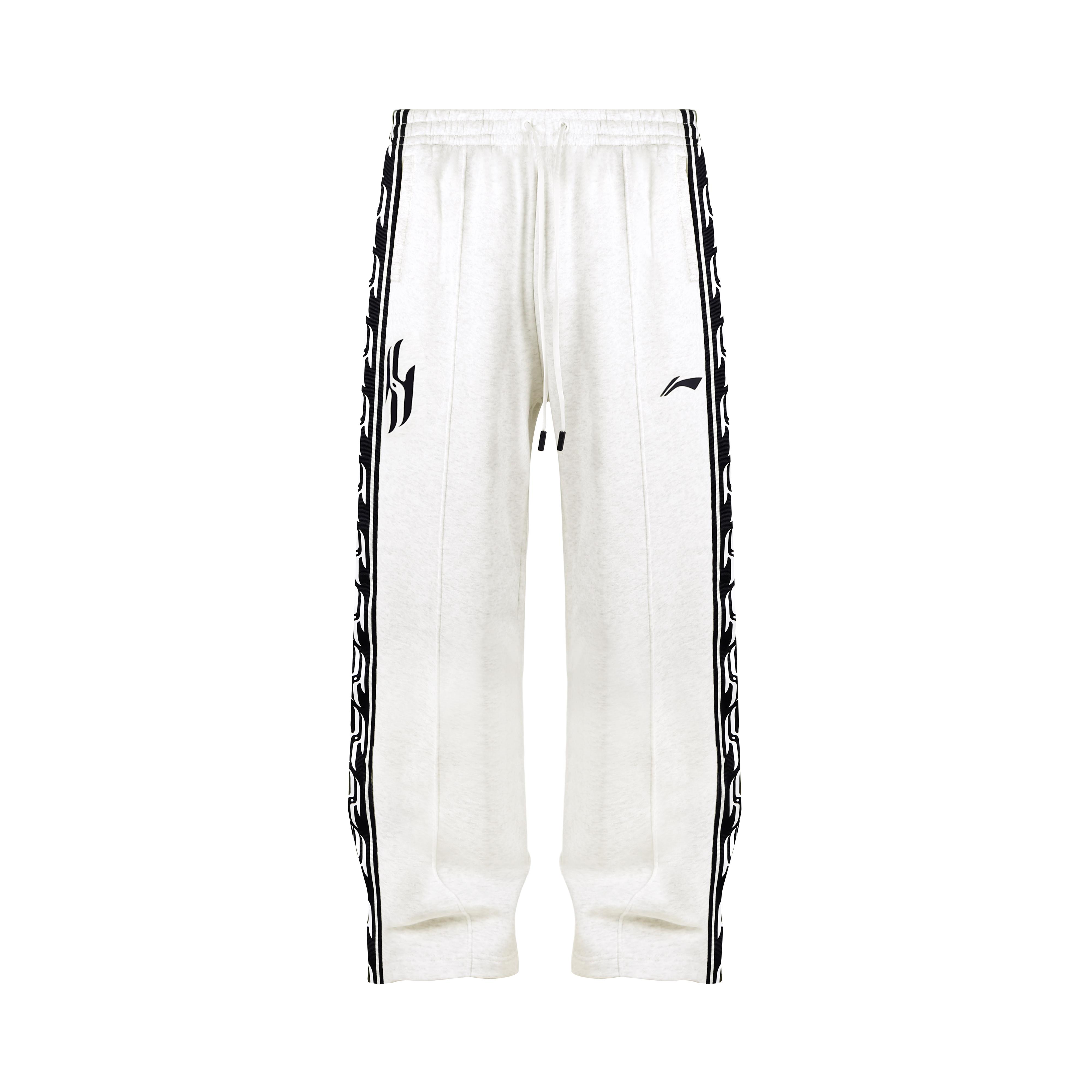 

Спортивные брюки Li Ning Yang Hansen Осень Зима Американский стиль Утепленные Теплые Повседневные Прямые Брюки Пара Длинные Брюки Унисекс Брюки AKLVJ35-5 XL