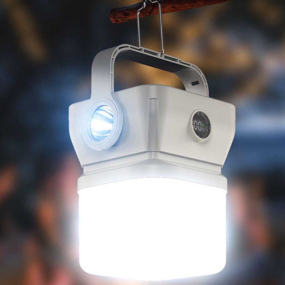 Solar Rechargeable Waterproof Outdoor Light Multifunctional Work Light New Emergency Lamp  Camping